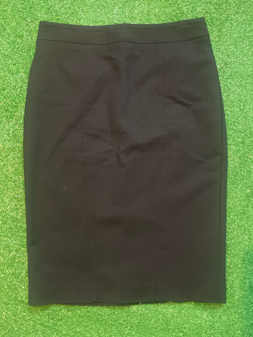 Black Pencil Skirt - Sleek Tailored Women's Skirt
